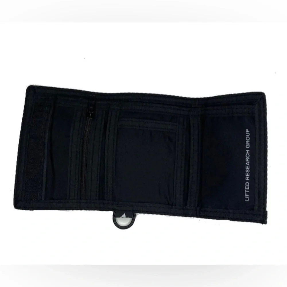 LRG WALLET FRAMEWORK TRIFOLD VELCRO WALLET / COLOR: GRAY